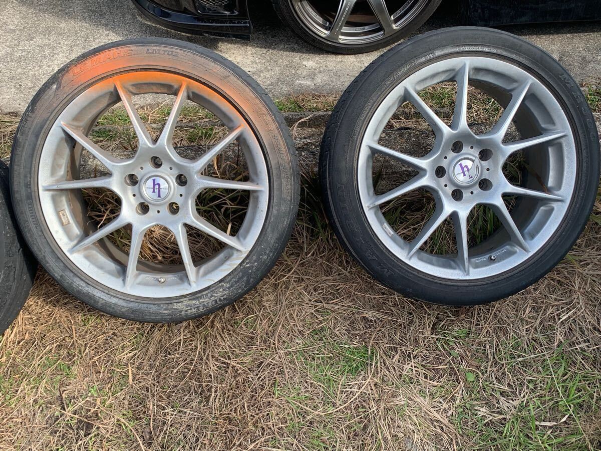 Enkei エンケイ?KYOHO?共豊? SPORSH/スポルシュ PCD114.3 5穴 designaite 18インチ オフセット42 7・5J 2本セット 梱包サイズDの2倍拍卖