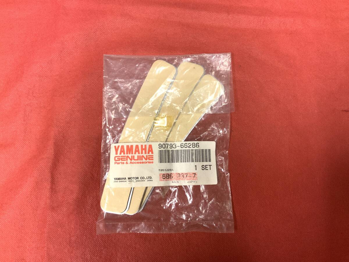 ドラッグスター400 フレームファッションプレート ヤマハ純正 4TR DS400 90793-66286 未使用品 Genuine parts YAMAHA Dragstar400拍卖