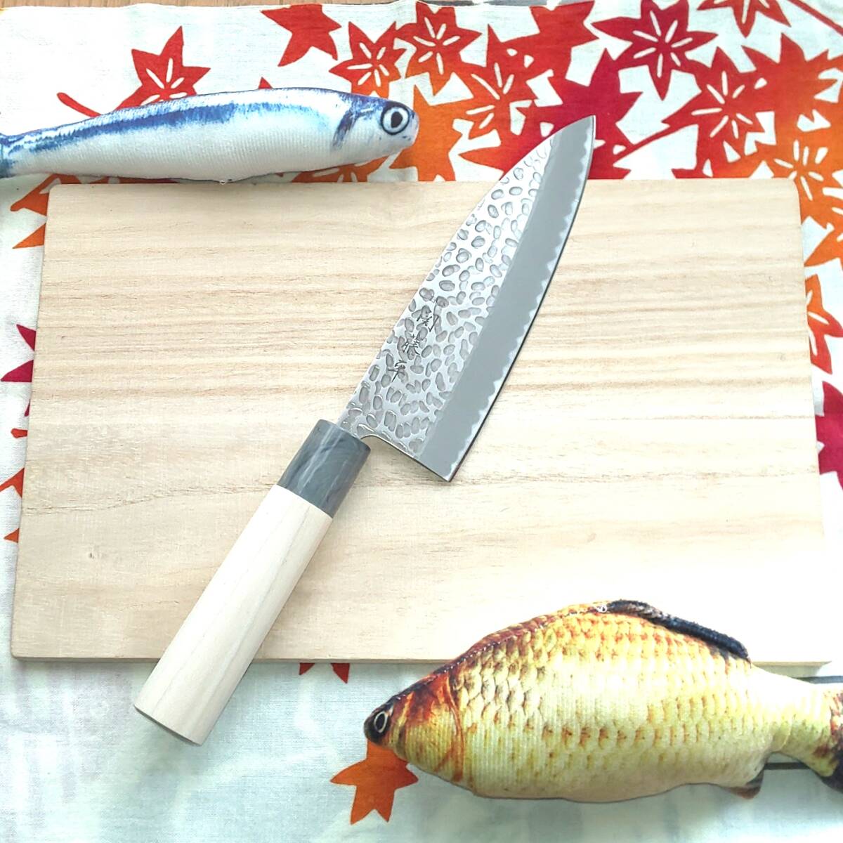 【美しい鎚起】関藤平 出刃包丁 16cm ヤクセル拍卖