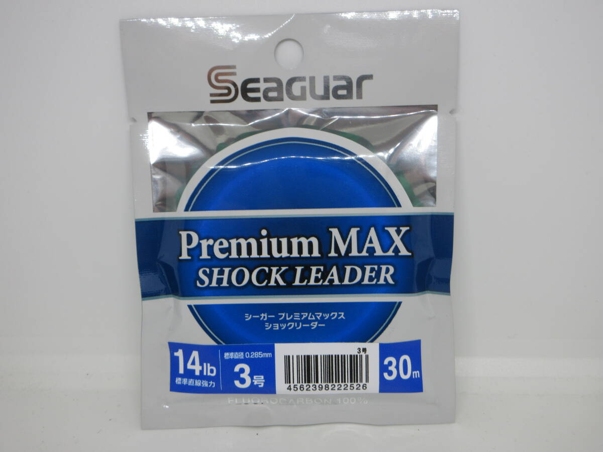 シーガー プレミアムマックスショックリーダー① 3号 14lb 30m 未開封品! Seaguar Premium MAX SHOCK LEADER 14lb 30m拍卖