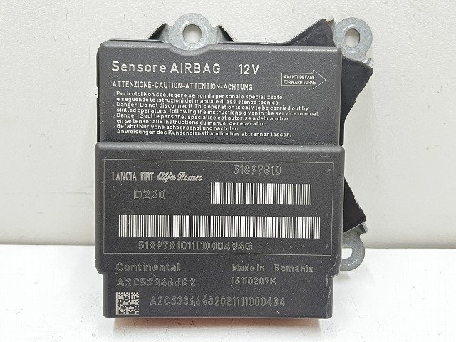 ★ フィアット 500 ツインエア 312 2011年 31209 コンピューター/モジュール 51877810 (在庫No:A39615) (7607)拍卖