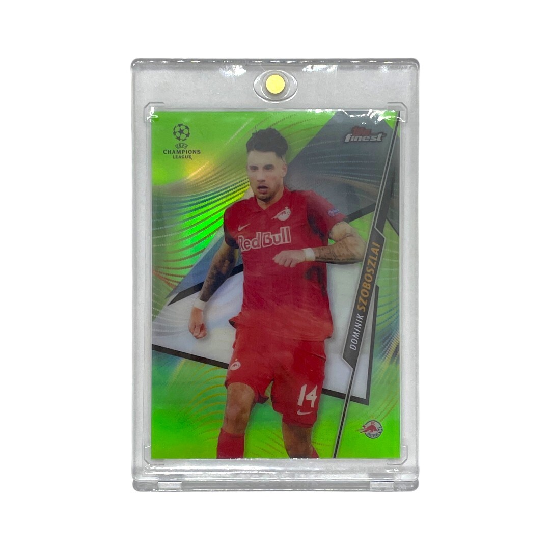 TOPPS サッカーカード FINEST DOMINIK SZOBOSZLAI RED BULL SALZBURG 21/99 #94 中古 3拍卖
