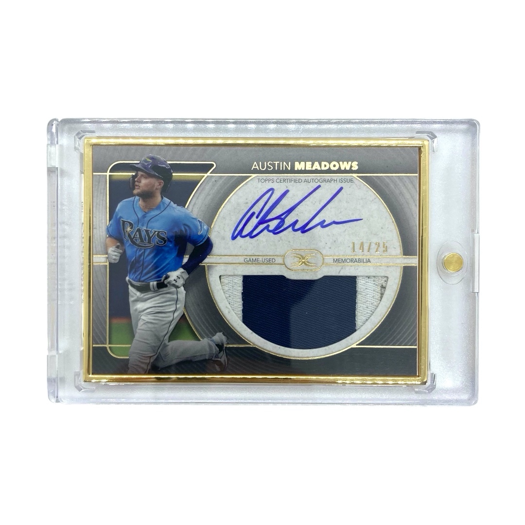 TOPPS MLBカード DEFINITIVE COLLECTION AUSTIN MEADOWS 14/25 #FAC-AM 中古 3拍卖