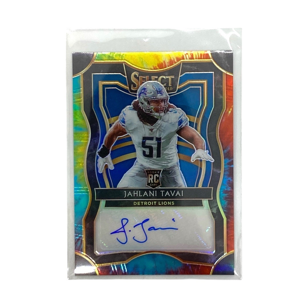 PANINI NFLカード SELECT PRIZM JAHLANI TAVAI DETROIT LIONS 15/25 #RS-28 中古 3拍卖