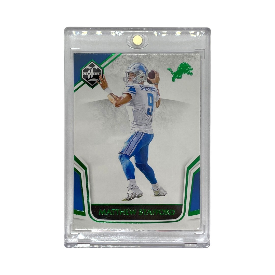 PANINI NFLカード LIMITED MATTHEW STAFFORD DETROIT LIONS 3/5 #69 中古 3拍卖