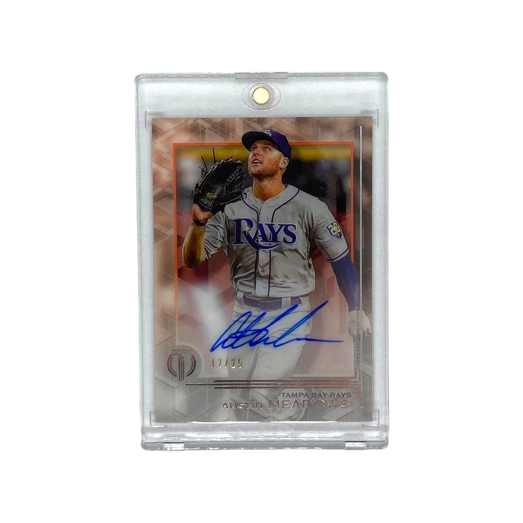 TOPPS MLBカード TRIBUTE AUSTIN MEADOWS 12/25 #TA-AME 中古 3拍卖