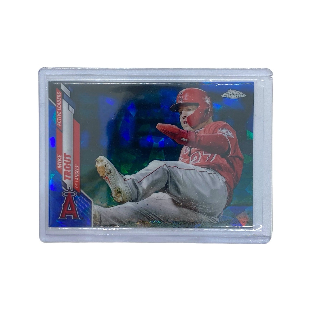 TOPPS MLBカード CHROME MIKE TROUT #U-119 中古 3拍卖