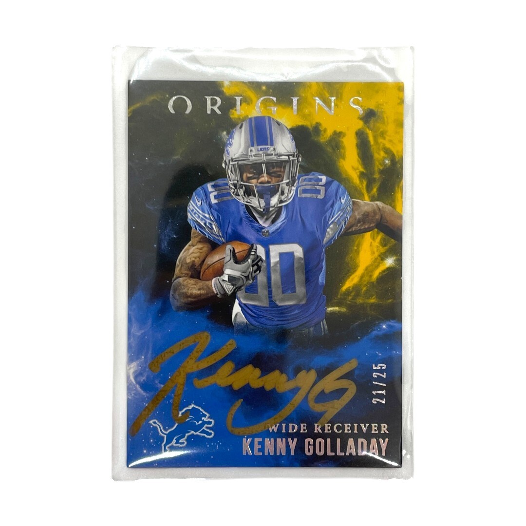 PANINI NFLカード ORIGINS KENNY GOLLADAY DETROIT LIONS 21/25 #OA-KG 中古 3拍卖