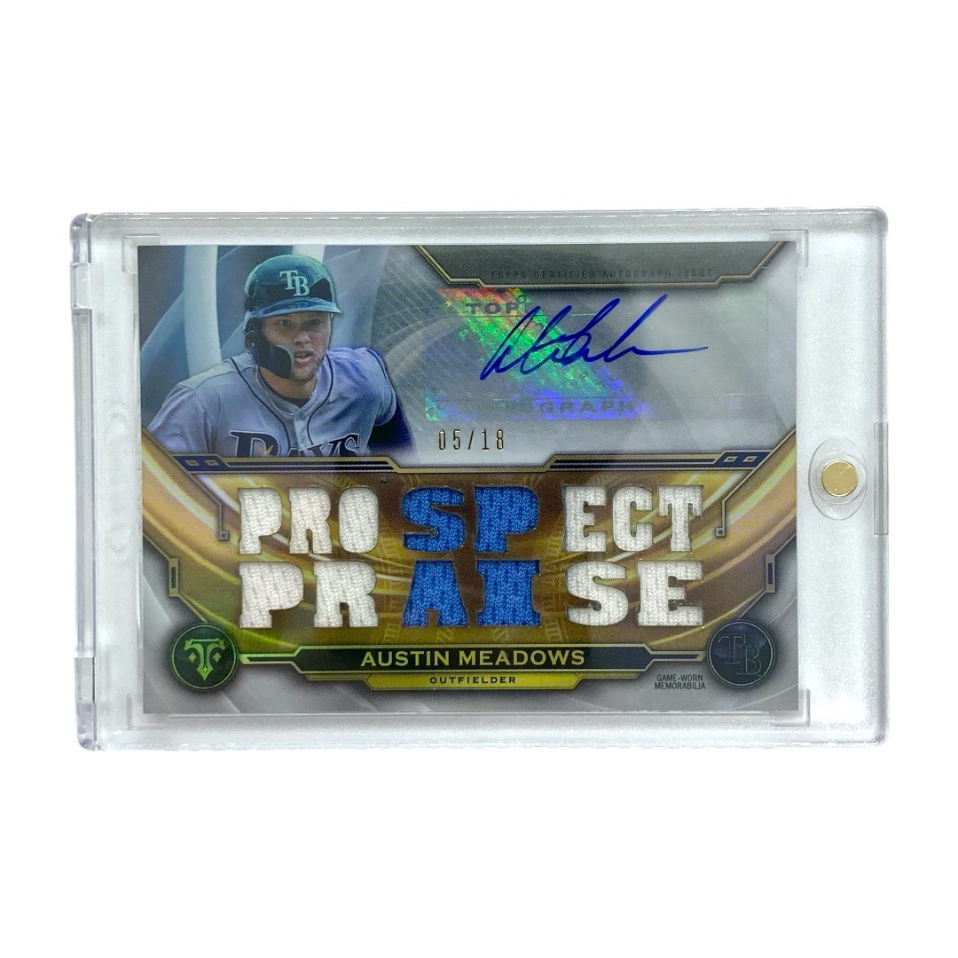TOPPS MLBカード TRIPLE THREADS AUSTIN MEADOWS 05/18 #TTAR-AM2 中古 3拍卖