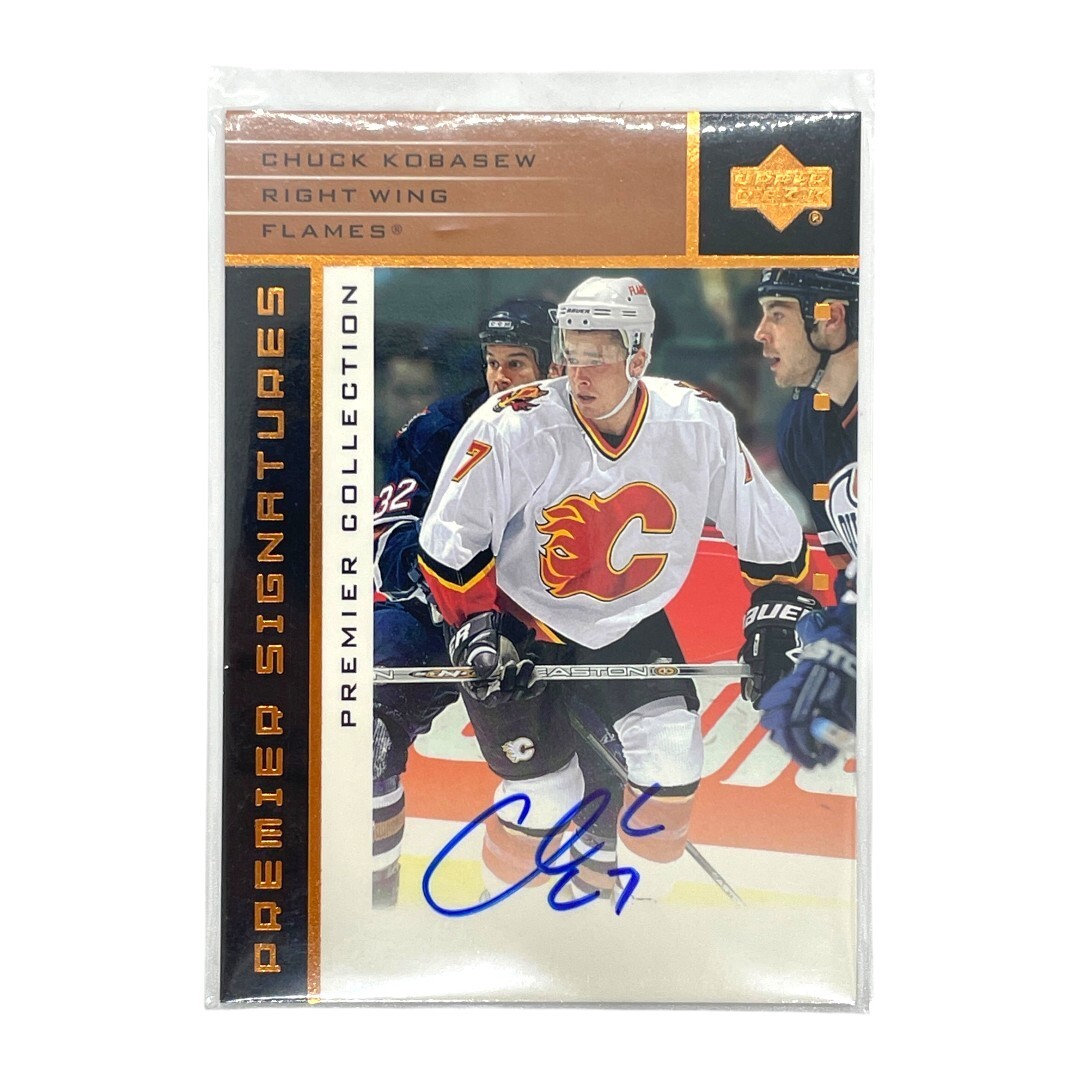 UPPER DECK NHLカード PREMIER COLLECTION CHUCK KOBASEW FLAMES #S-CK 中古 3拍卖