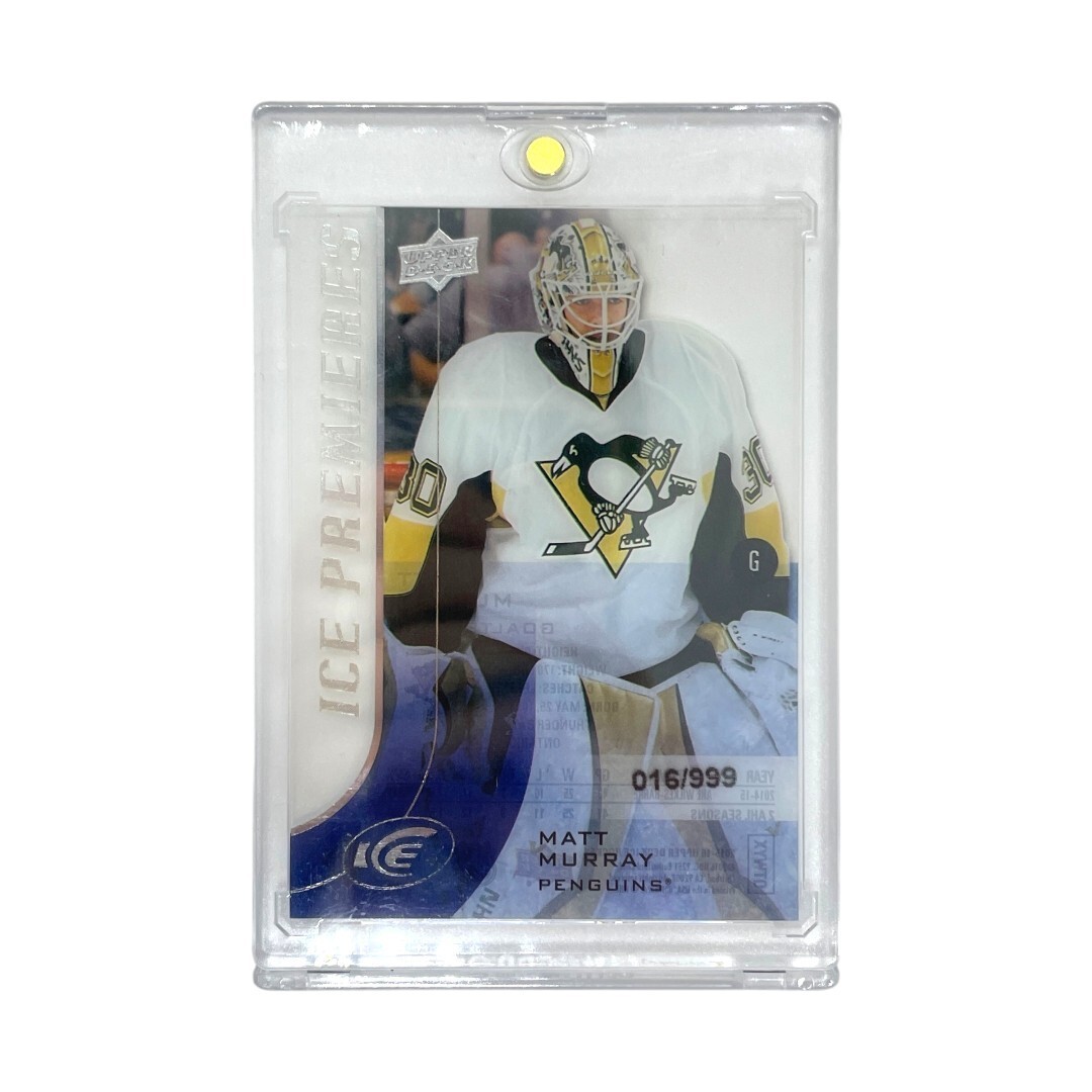 UPPER DECK NHLカード ICE PREMIERES MATT MURRAY PENGUINS 016/999 #170 中古 3拍卖