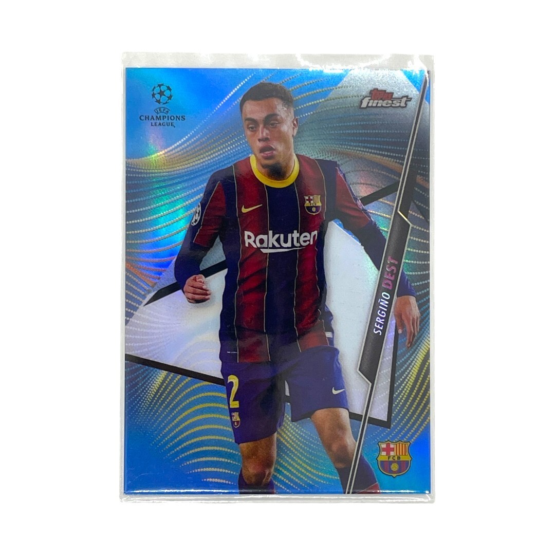 TOPPS サッカーカード FINEST SERGINO DEST BARCELONA 094/150 #19 中古 3拍卖