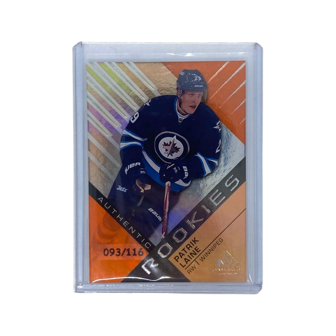 UPPER DECK NHLカード SP GAME USED PATRIK LAINE WINNIPEG JETS 093/116 #185 中古 3拍卖