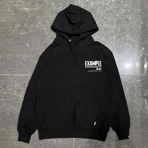 EXAMPLE HOODIE SIZE-XL エグザンプル フーディー パーカー拍卖