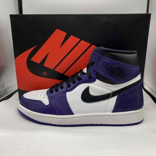 NIKE AIR JORDAN1 RETRO HIGH OG COURT PURPLE サイズ27.5cm 555088-500 ナイキ エアジョーダン1レトロハイオージー コートパープル 拍卖