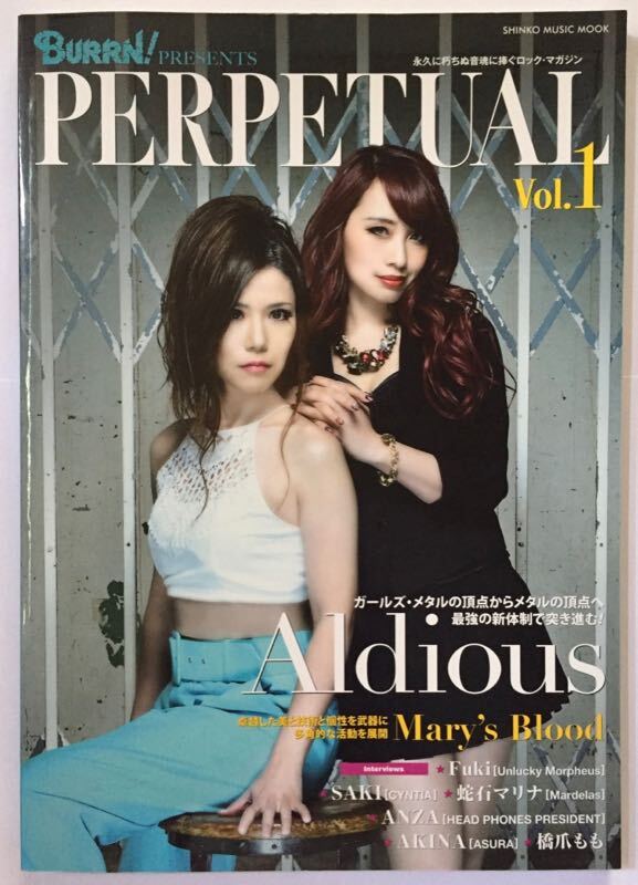BURRN! PERPETUAL VOL.1 ALDIOUS MARY'S BLOOD FUKI SAKI 蛇石マリナ拍卖