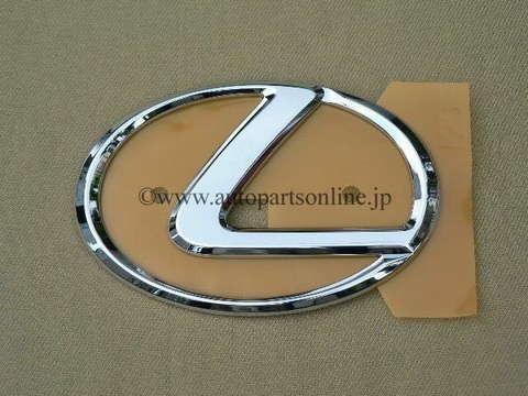 81 x 120 mm リア エンブレム L シンボル マーク LEXUS レクサス 純正 部品 genuine PARTS 海外 仕様 EMBLEM 通販 US 北米 net web拍卖