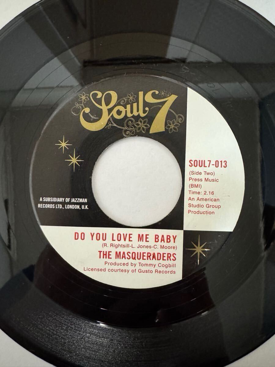 即決◆NORTHERN SOUL45★THE MASQUERADERS/Do You Love Me Baby・PATTI JO/Make Me Believe In You (7)拍卖