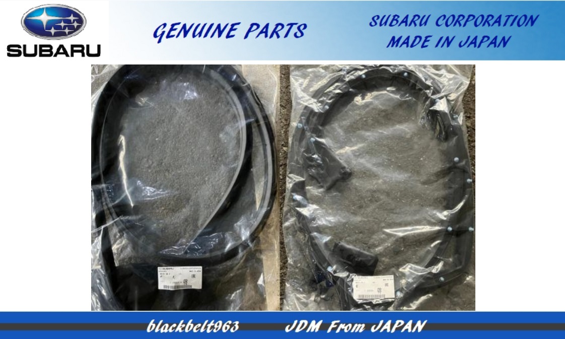 【スバル純正パーツ】レガシー BL5/BP5/BL9/BP9/BPE ウェザーストリップ フロントドア 左右セット Legacy 63511AG001 63511AG011拍卖