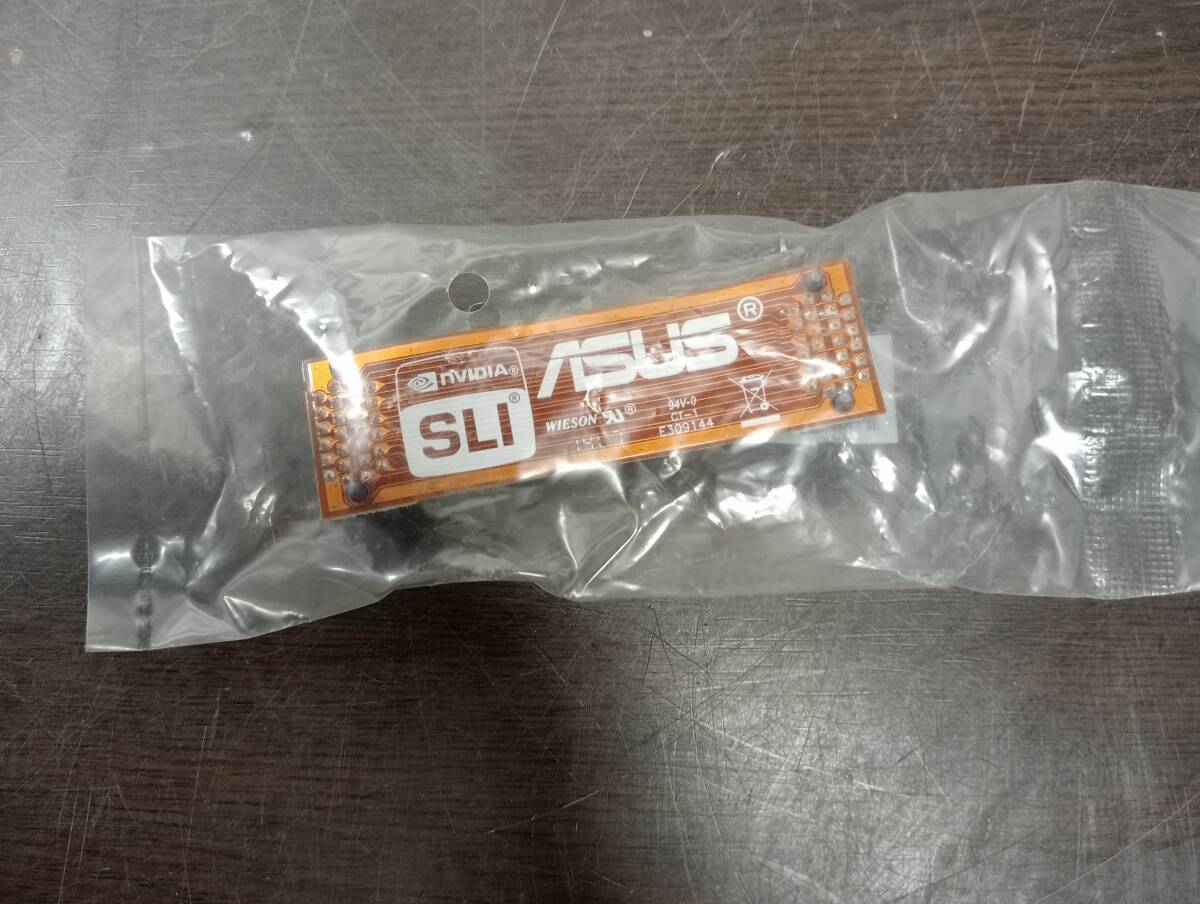 【YPC1470】★ASUS SLIブリッジケーブル 未使用品★JUNK拍卖