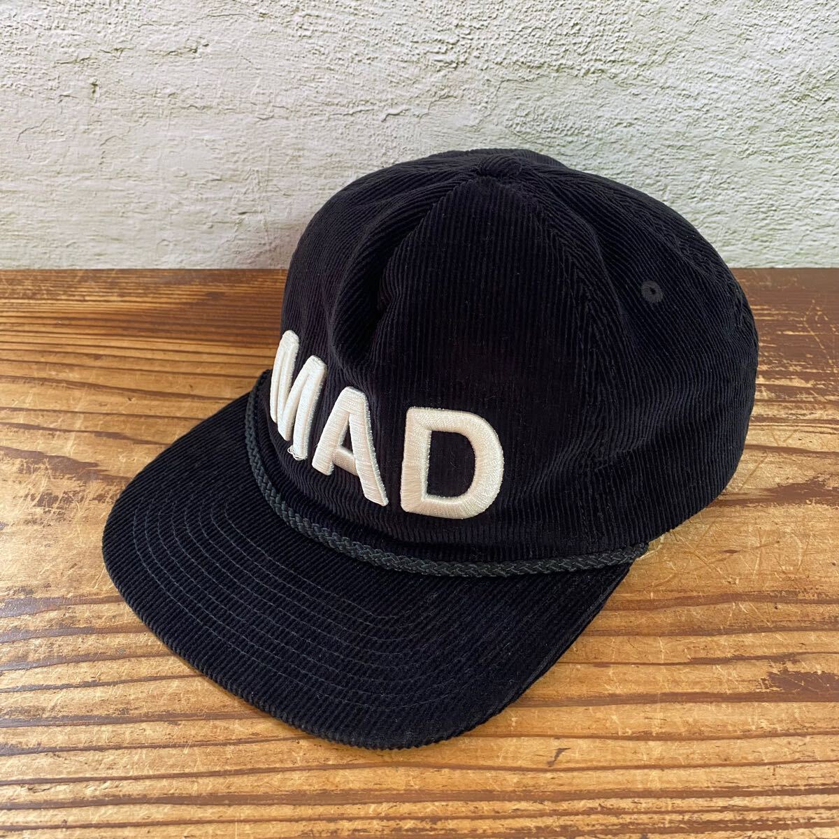 【アンダーカバー UNDERCOVERISM コーデュロイ キャップ 帽子 MAD STORE マッドストアー 限定品 artscabut期 5685 ブラック 黒】拍卖