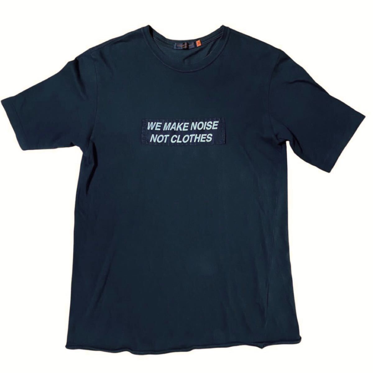 【アンダーカバー UNDERCOVERISM 05aw ARTS期 we make noise not clothes Tシャツ 3 黒 フェルトパッチ オリジナル scabut期 685 JONIO】拍卖