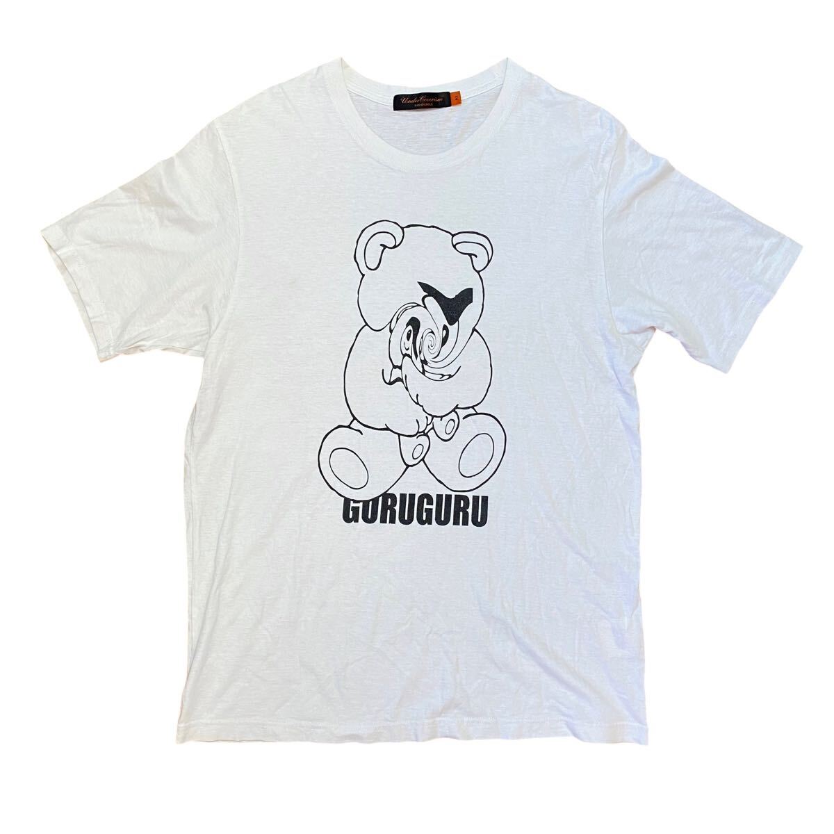 【アンダーカバー UNDERCOVERISM 2006AW GURUGURU期 目隠しベアー Tシャツ ホワイト 白 メンズ2 artscabut期 5685 JUN TAKAHASHI】拍卖