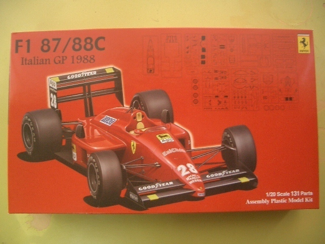 ■1/20 フジミ フェラーリ 187/88C (イタリアGP) 拍卖