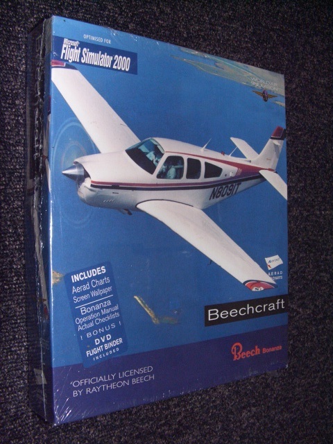 ◆Beechcraft / WORLDAIR SIMULATION◆MS Flight Simulator2000アドオン◆未開封品 factory-sealed拍卖