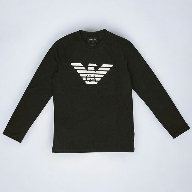 エンポリオ・アルマーニ Tシャツ メンズ ブランド EMPORIO ARMANI 8N1TN81JPZZ 0022 M ブラック拍卖