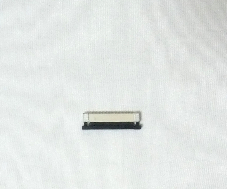 フレキシブルフラットケーブル基板取付用コネクタ0.5mmピッチ30ピン2個セット(スライドロック式、下接点、FFC、FPC、新品)拍卖