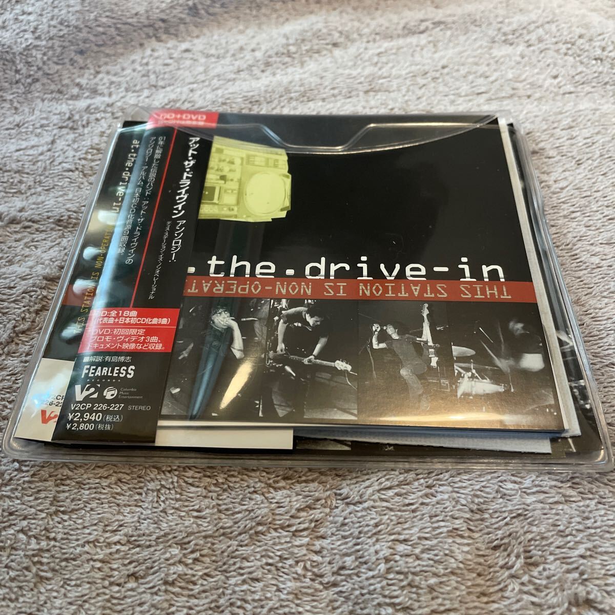 アット・ザ・ドライヴイン AT THE DRIVE IN / ANTHOLOGY アンソロジー 国内盤・帯付き 拍卖