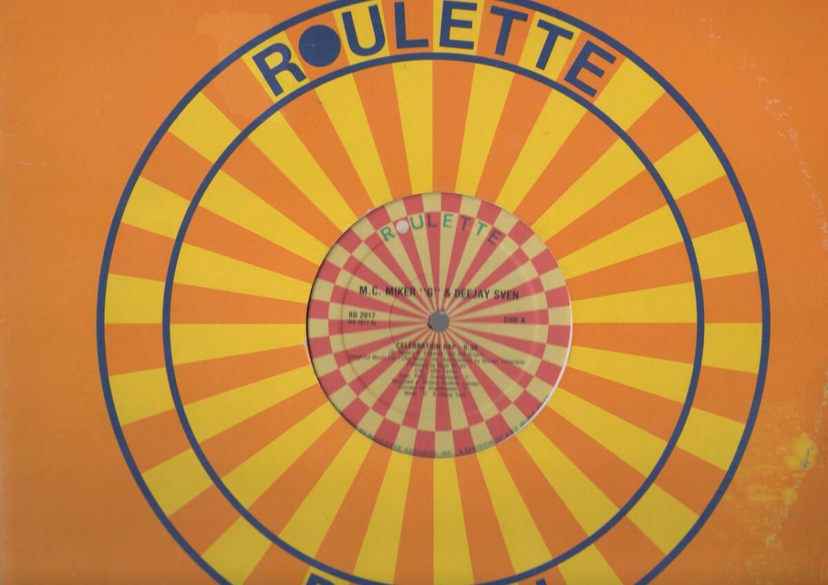 【廃盤12inch】MC Miker G. & DJ Sven / Celebration Rap拍卖