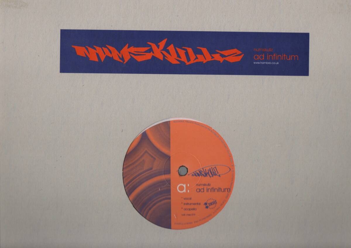 【廃盤12inch】Numskullz / Ad Infinitum拍卖