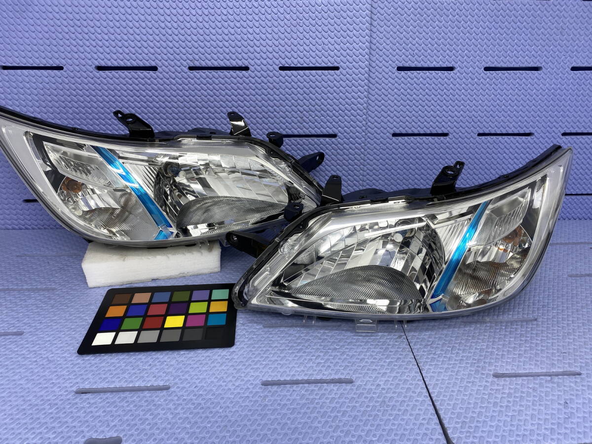 2018 * レンズ表面傷もなく非常に綺麗な状態 * スバル エクシーガ YA4 ヘッドライト ヘッドランプ 左右 セット ICHIKOH 1832拍卖