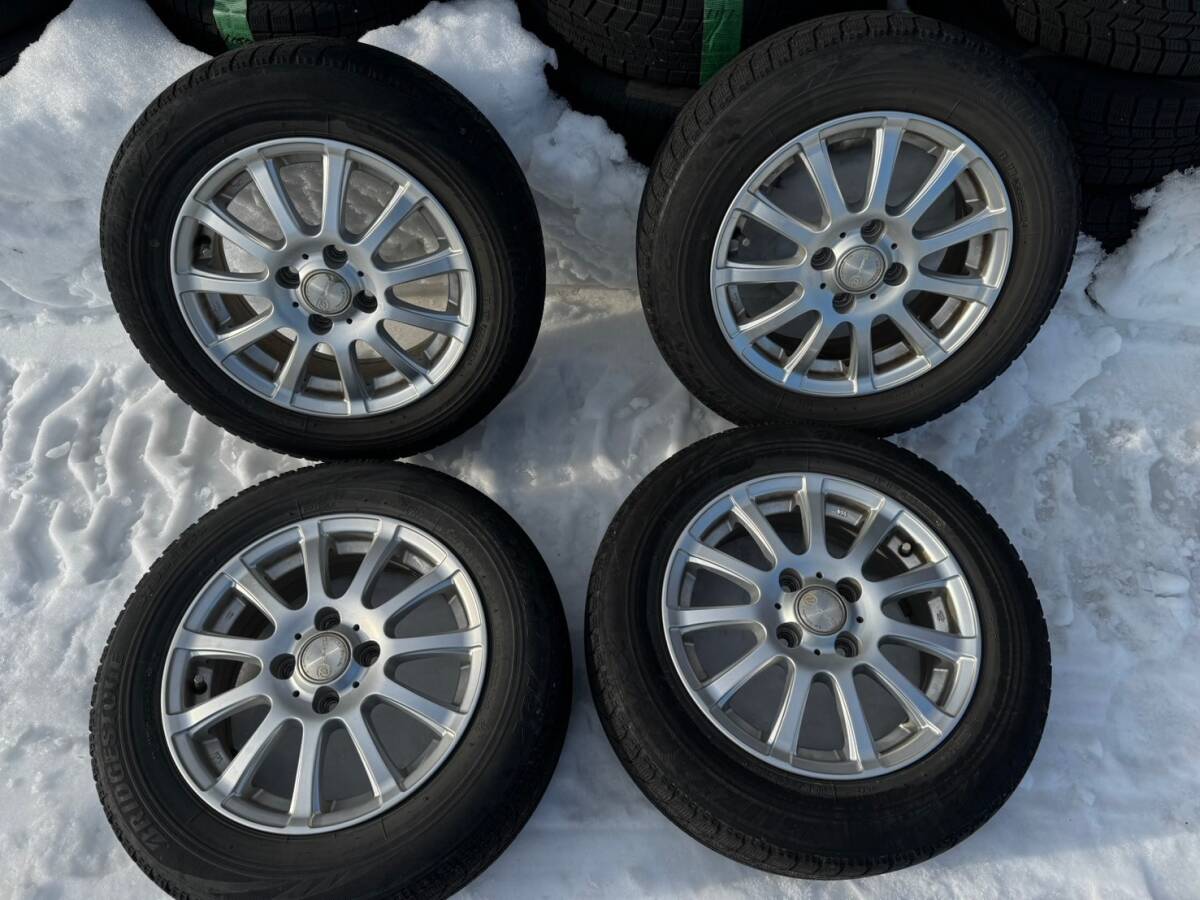 Y1209 165/70R14 81Q BRIDGESTONE ブリジストン 2013年 PCD100 4H 5.5J 4本セット 拍卖