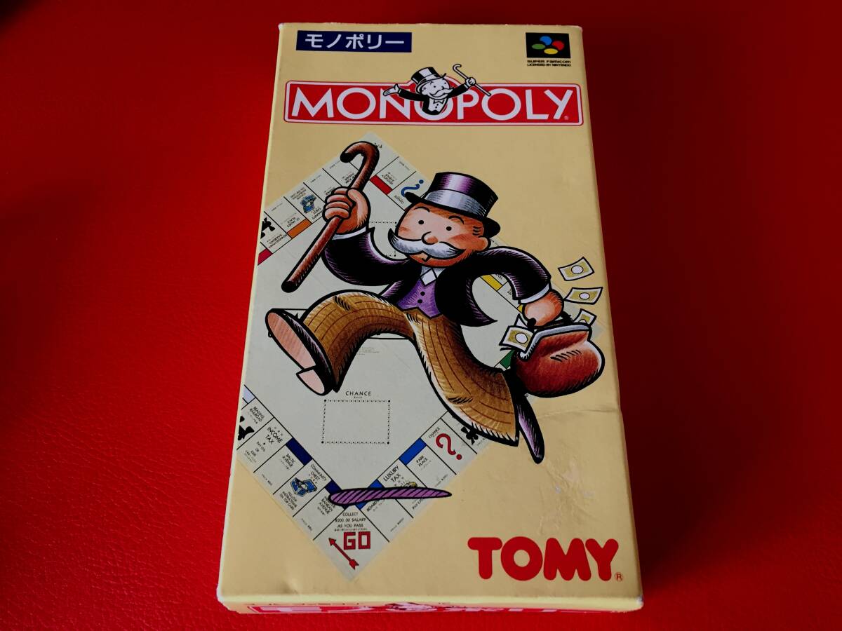 ◆SFC◆モノポリー/箱付/スーパーファミコンソフト/SHVC-ML #X28YY1拍卖