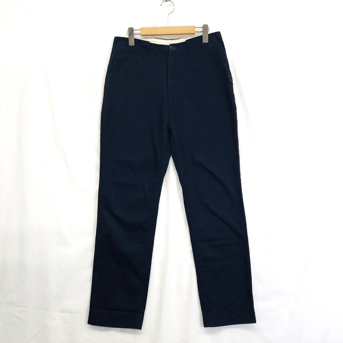 KZ8013★champion : ランタグ 復刻 サイドラインチノパン★M★ネイビー ロングパンツ チャンピオン拍卖