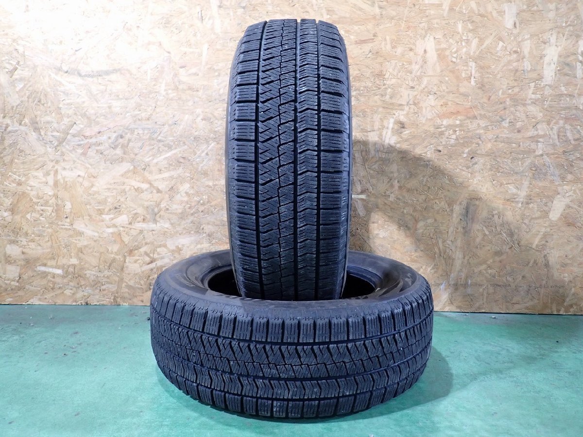 RK5979【送料無料215/60R16】2本 ブリヂストン ブリザック VRX2 中古スタッドレスタイヤ 冬タイヤ 在庫処分セール拍卖