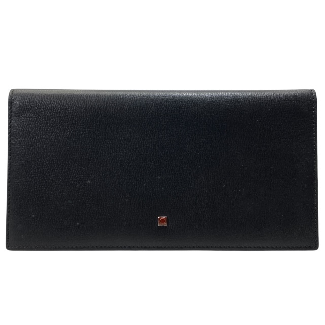Salvatore Ferragamo フェラガモ ガンチーニ 長財布 財布 ロングウォレット 二つ折り財布 折財布 札入れ レザー ブラック拍卖