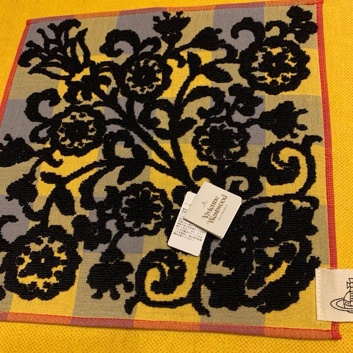 ヴィヴィアンウエストウッド vivienne westwood タオルハンカチ 未使用A拍卖