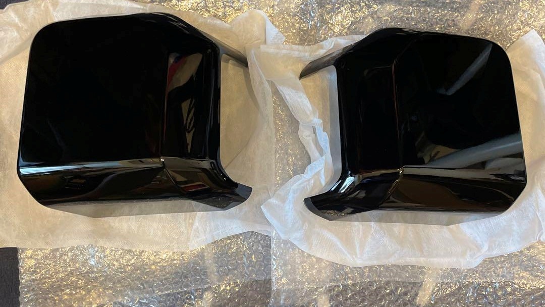 ■新品■トヨタ 純正 GDJ250W TRJ250W ランクル250 ドアミラーカバー ランドクルーザー 左右セット ブラック 黒拍卖