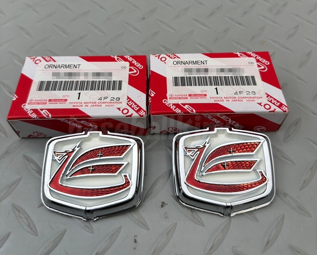 ■新品■トヨタ純正 セリカ クオータ サイド エンブレム 左右セット拍卖