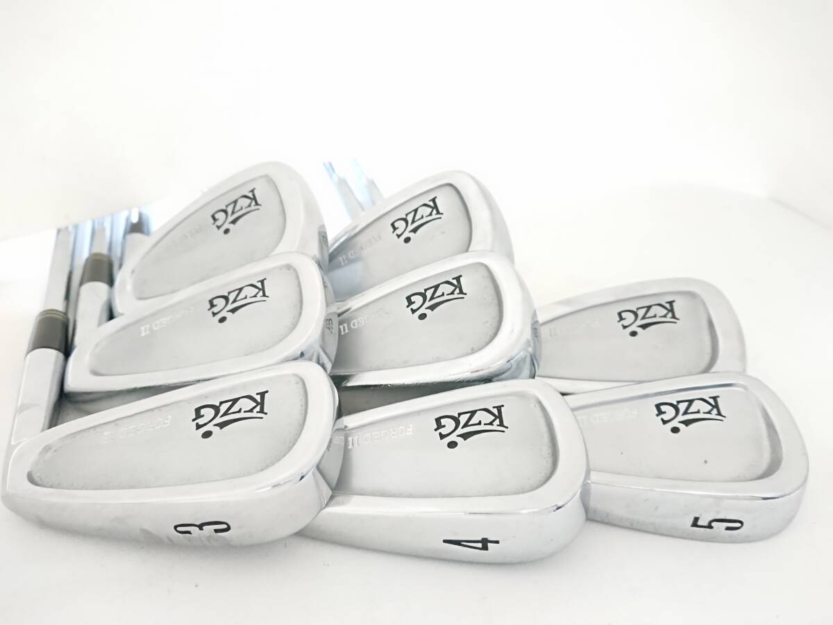 地クラブ・激レア名器 !!!◆◆◆ 最高傑作 KZG FORGED TYPE-Ⅱ ◆◆◆超希少8本組!!!拍卖