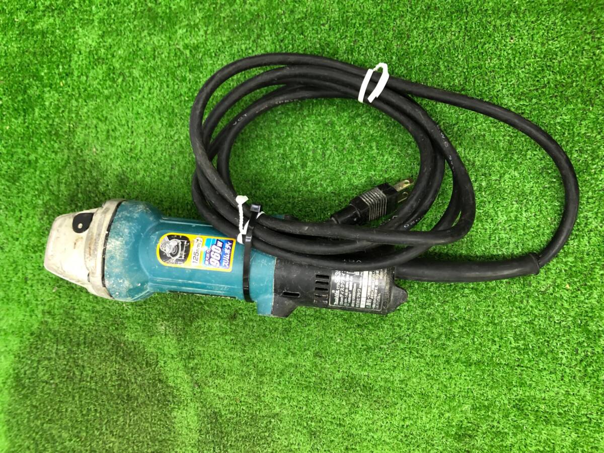 【中古品】★makita(マキタ) 125㎜ディスクグラインダ 9535B / ITMFSLM1TC48拍卖