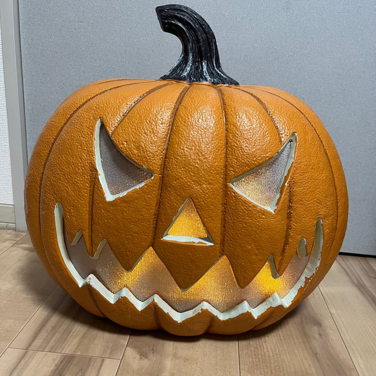 【特大】ハロウィン カボチャ LEDライト センサー トーキング コストコ ジャック オーランタン Halloween拍卖