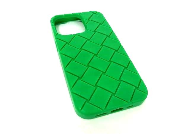 ■美品■ BOTTEGA VENETA ボッテガヴェネタ イントレチャート ラバー iPhone 13 Pro 対応 スマホケース グリーン系 FJ2993拍卖
