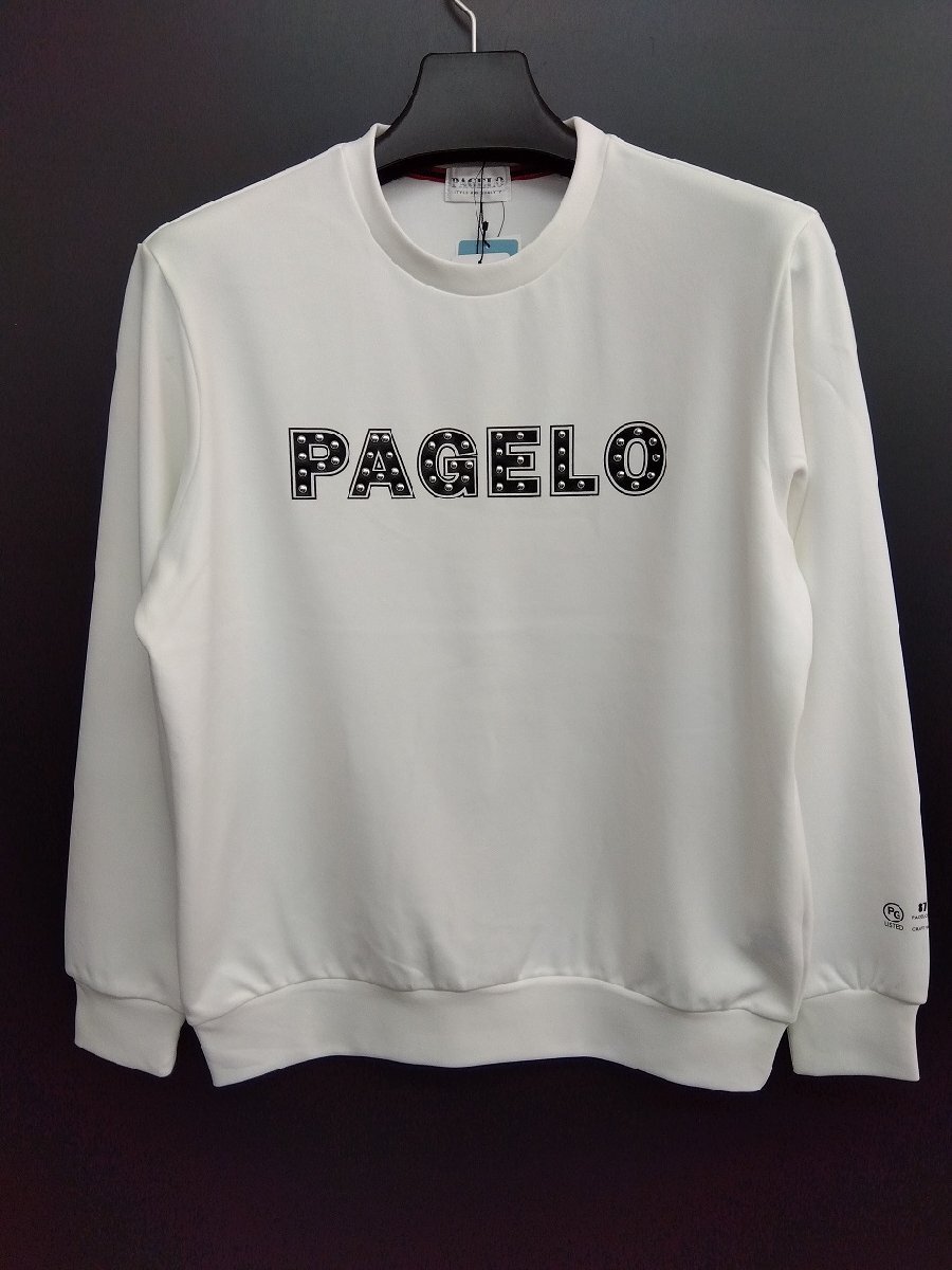 トレーナー 55%OFF アンジェロ・パジェロ 秋冬物 ロゴ入り (3L)送料無料 新品拍卖