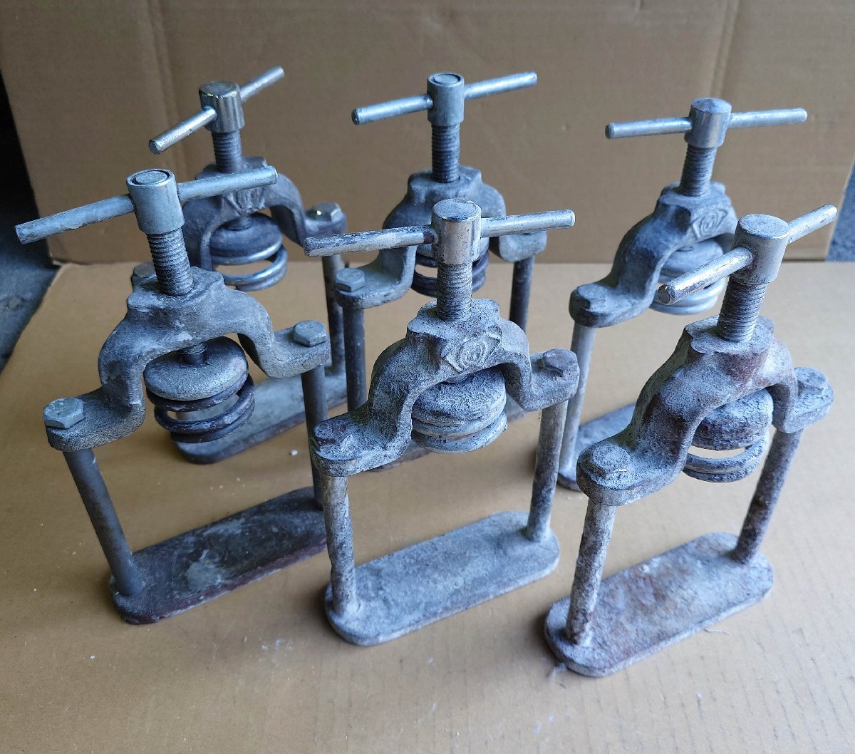【6個セット】中古品 メーカー・型番不明 フラスコプレス 歯科技工 歯科 医療 I377拍卖