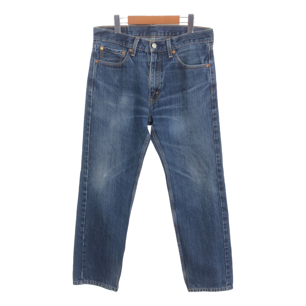 Levi's リーバイス 505 デニムパンツ ブルー (メンズ W33 L32) 中古 古着 S9234拍卖